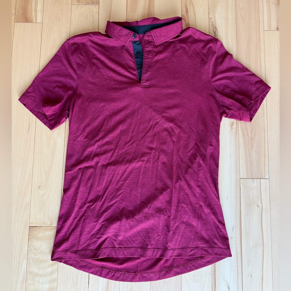 lululemon evolution polo - small